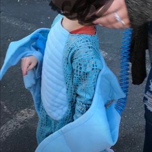 Pottery Barn Kids blue dragon costume